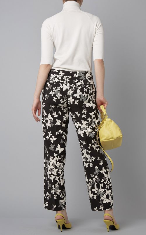 バタフライプリントパンツ