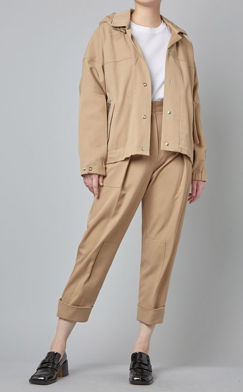 フーディボリュームジャケット