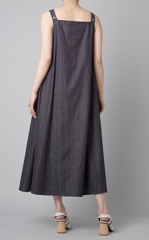 コットンロングジャンパースカート