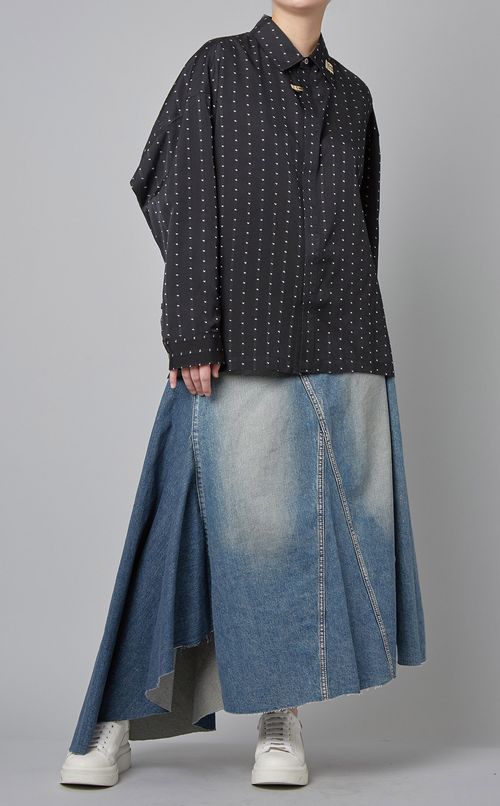 スタープリントオーバーシャツ