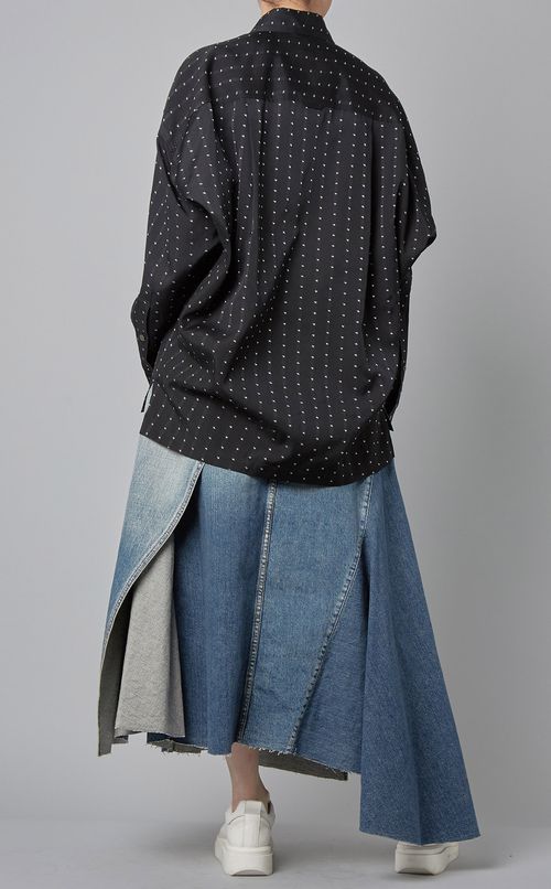 スタープリントオーバーシャツ