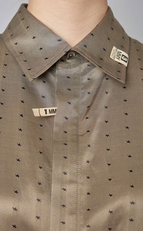 スタープリントオーバーシャツ