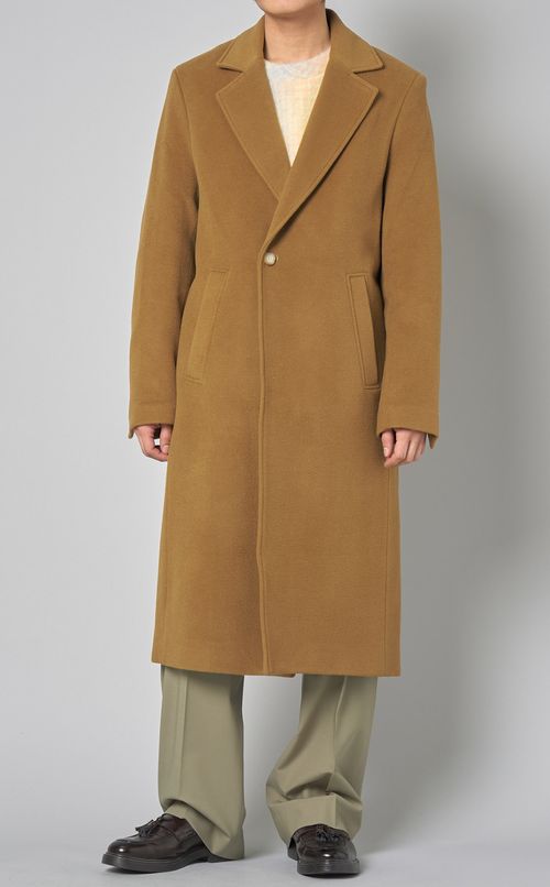 シングルボタンコート