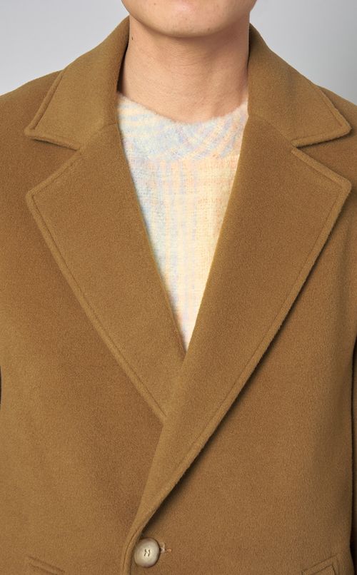 シングルボタンコート