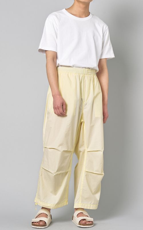 エラスティックダブルダーツパンツ