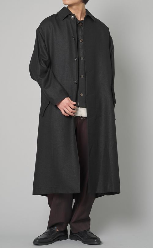 ステンカラービッグコート