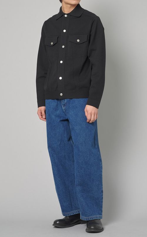 ニットトラッカージャケット