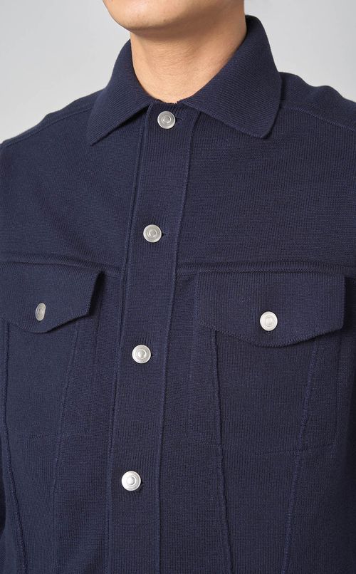 ニットトラッカージャケット