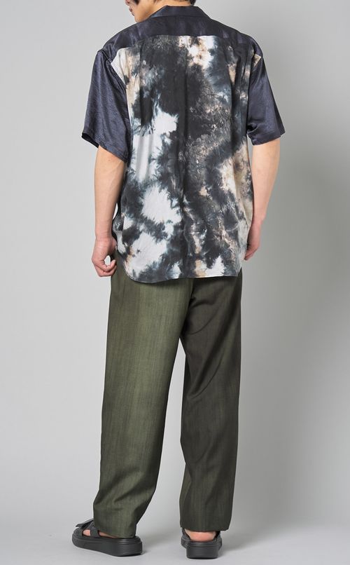 ドッキングオープンカラーシャツ