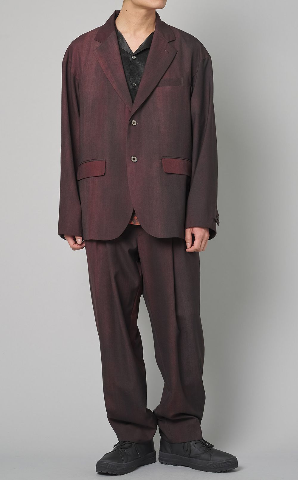 未使用 OHTORO ウールジャケット 2024AW MAHITO MOTOYOSHI|流し染ウールジャケット