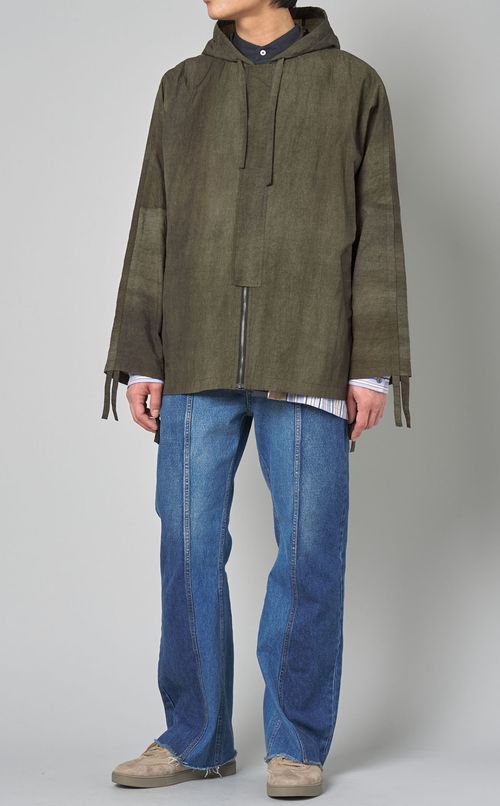 流し染ナイロンブルゾン