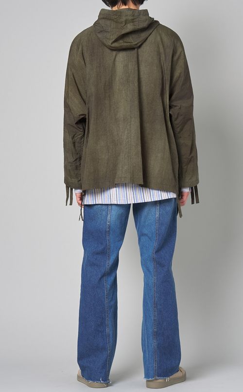 流し染ナイロンブルゾン