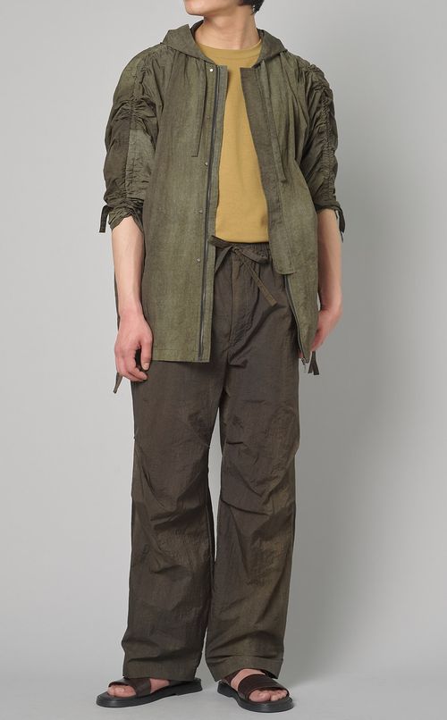 流し染ナイロンブルゾン