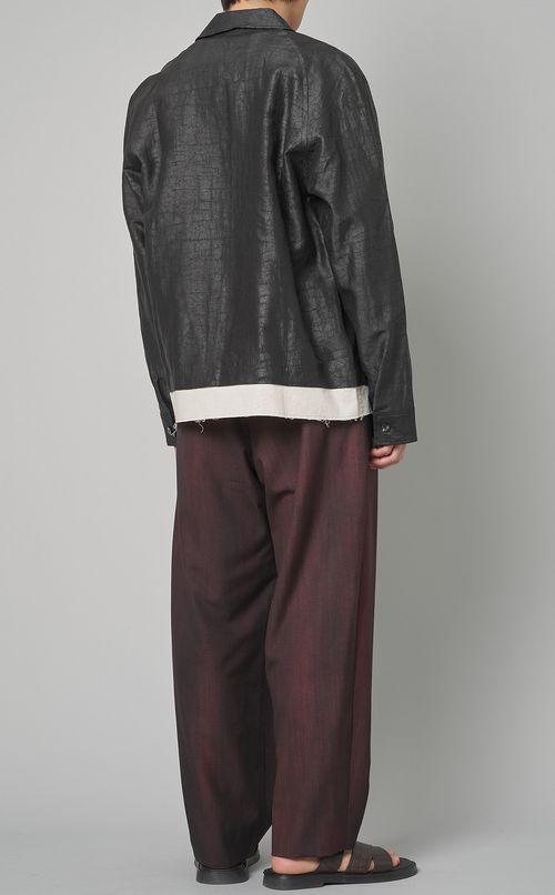 マッドダイシルクブルゾン