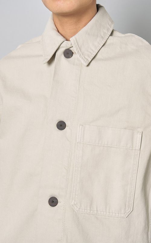 ガーメントダイデニムシャツジャケット