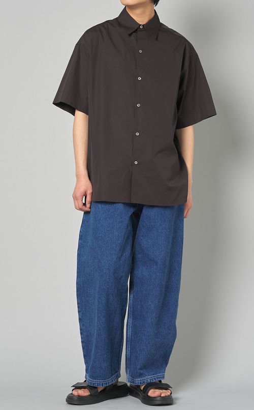 デニムボリュームパンツ