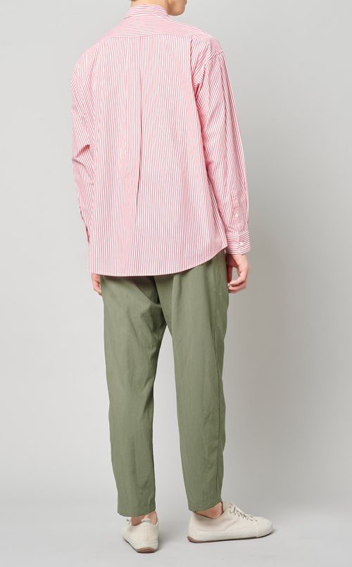 ストライプレギュラーカラーシャツ