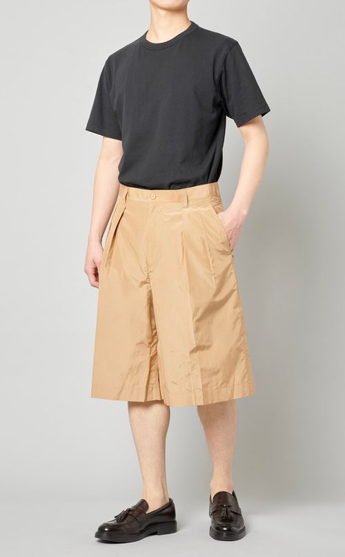 コットンシルクショートパンツ