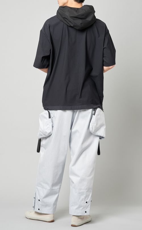 コーデュラナイロンフーデッドTシャツ