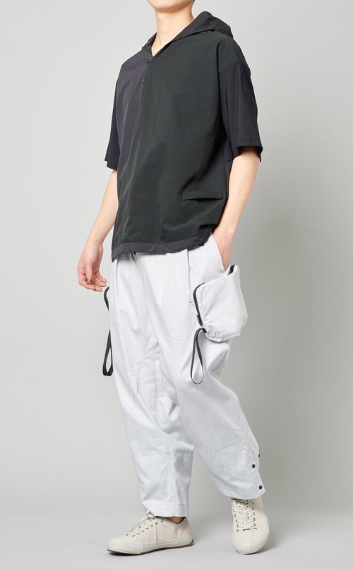 コーデュラナイロンフーデッドTシャツ