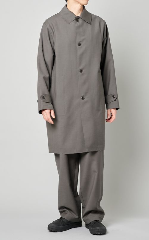 ウールトロシャツコート