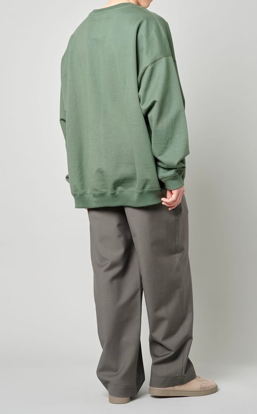 コットンスウェットプルオーバー