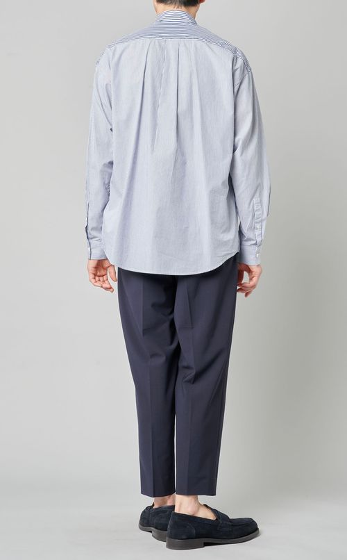 ストライプレギュラーカラーシャツ