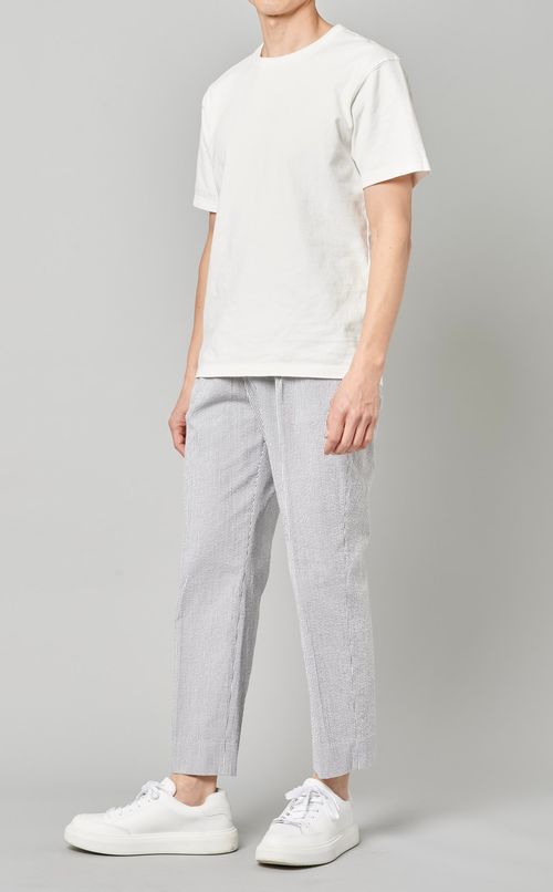 ストライプ1タックトラウザー