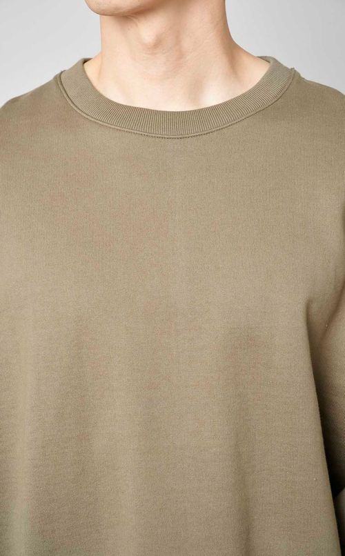 コットンスウェットプルオーバー