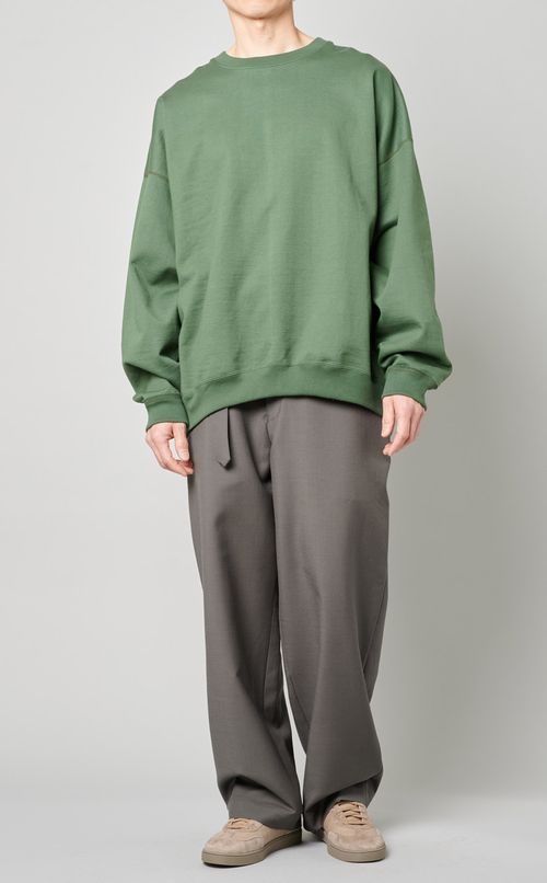 コットンスウェットプルオーバー