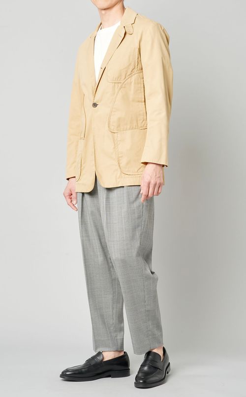 2ボタンワークジャケット