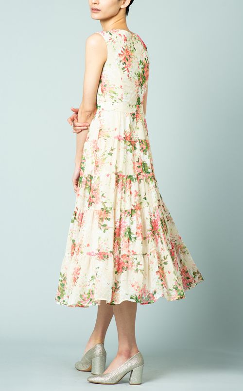 ティアードロングワンピース