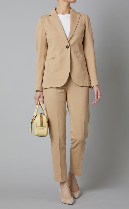 レザータブルジップスクエアバッグ