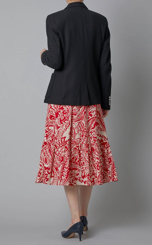 エンブレムシングルジャケット