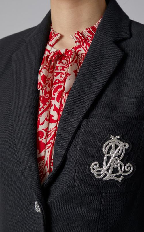 エンブレムシングルジャケット