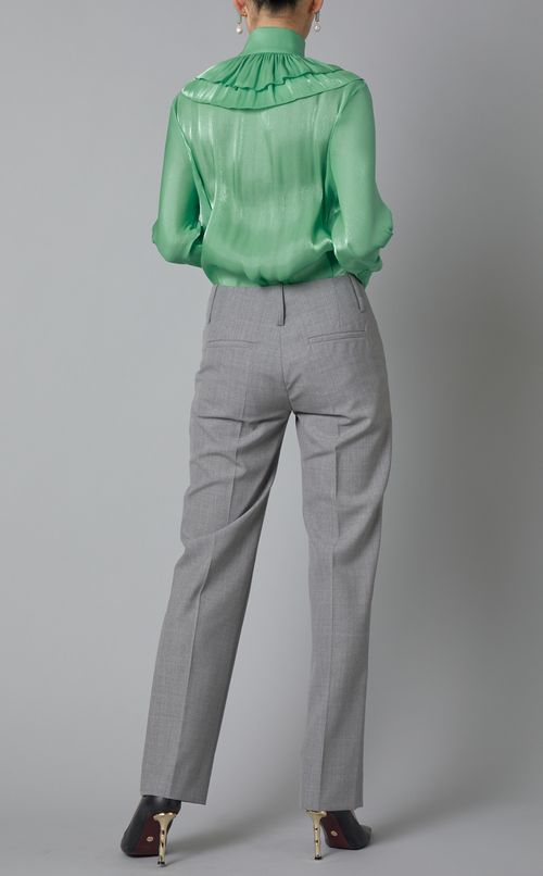 センタープレスクロップドパンツ