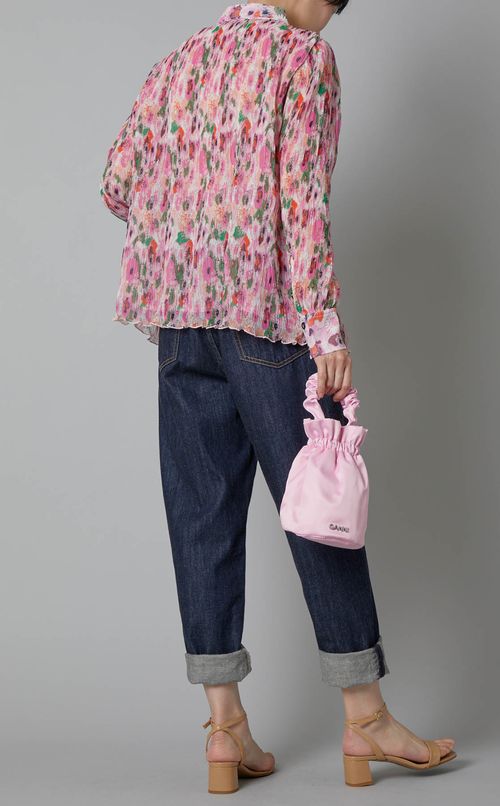 シャーリングハンドルミニバッグ