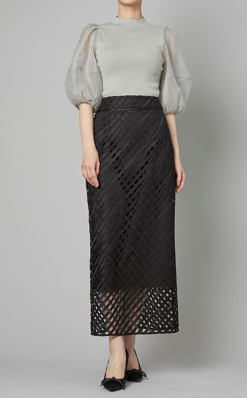 エンブロイダリーレーススカート