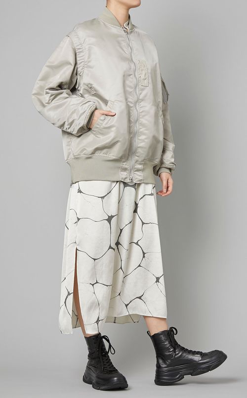 2wayスリーブMA-1ブルゾン