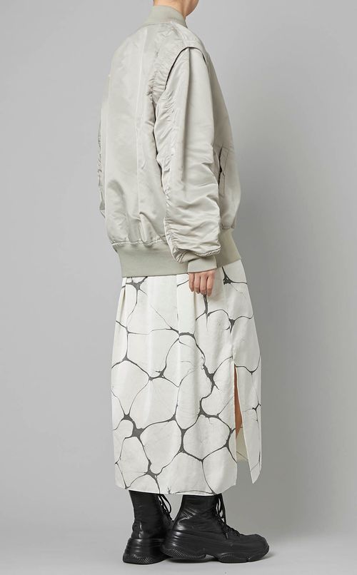 2wayスリーブMA-1ブルゾン