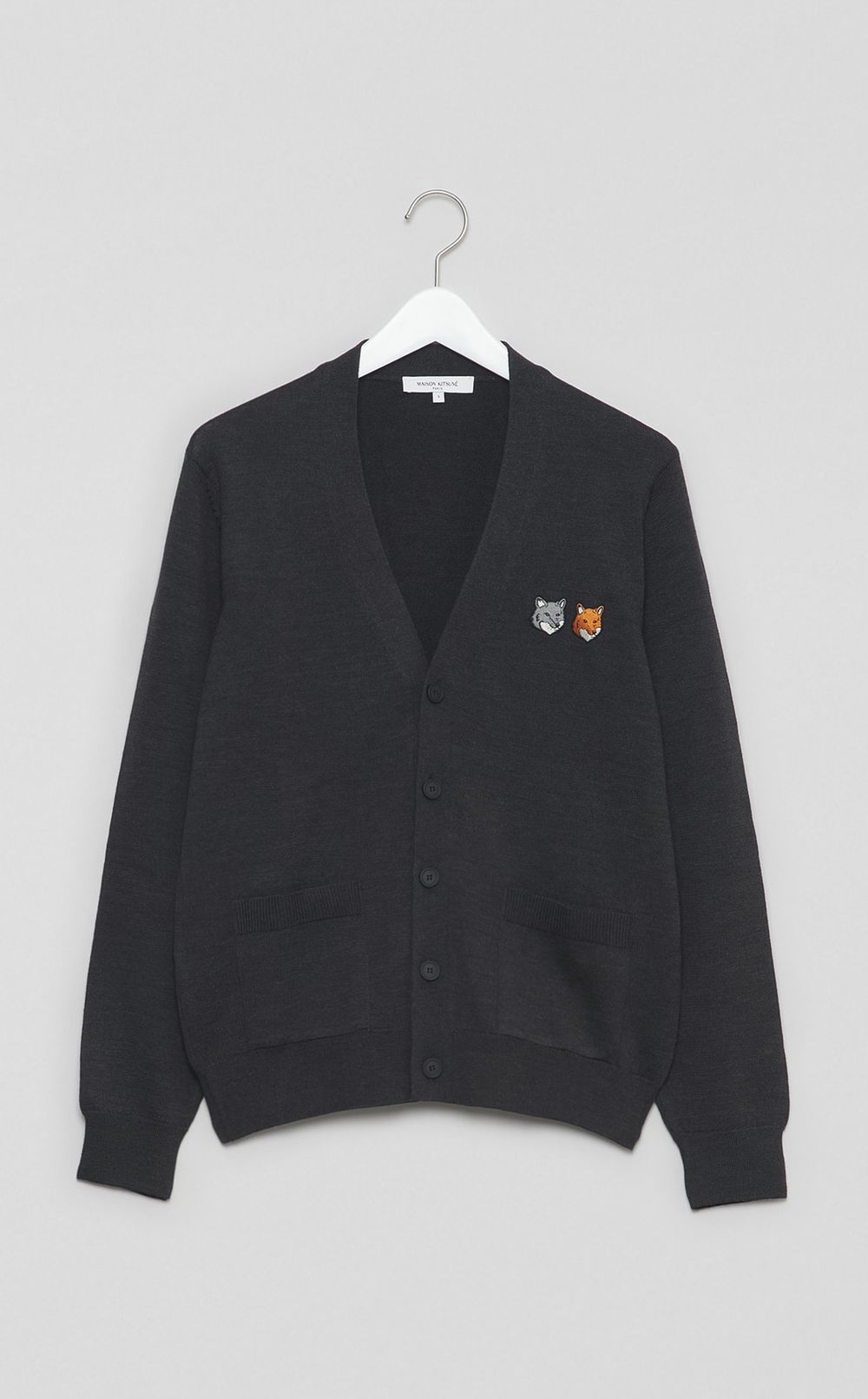 ダブルフォックスヘッドカーディガン