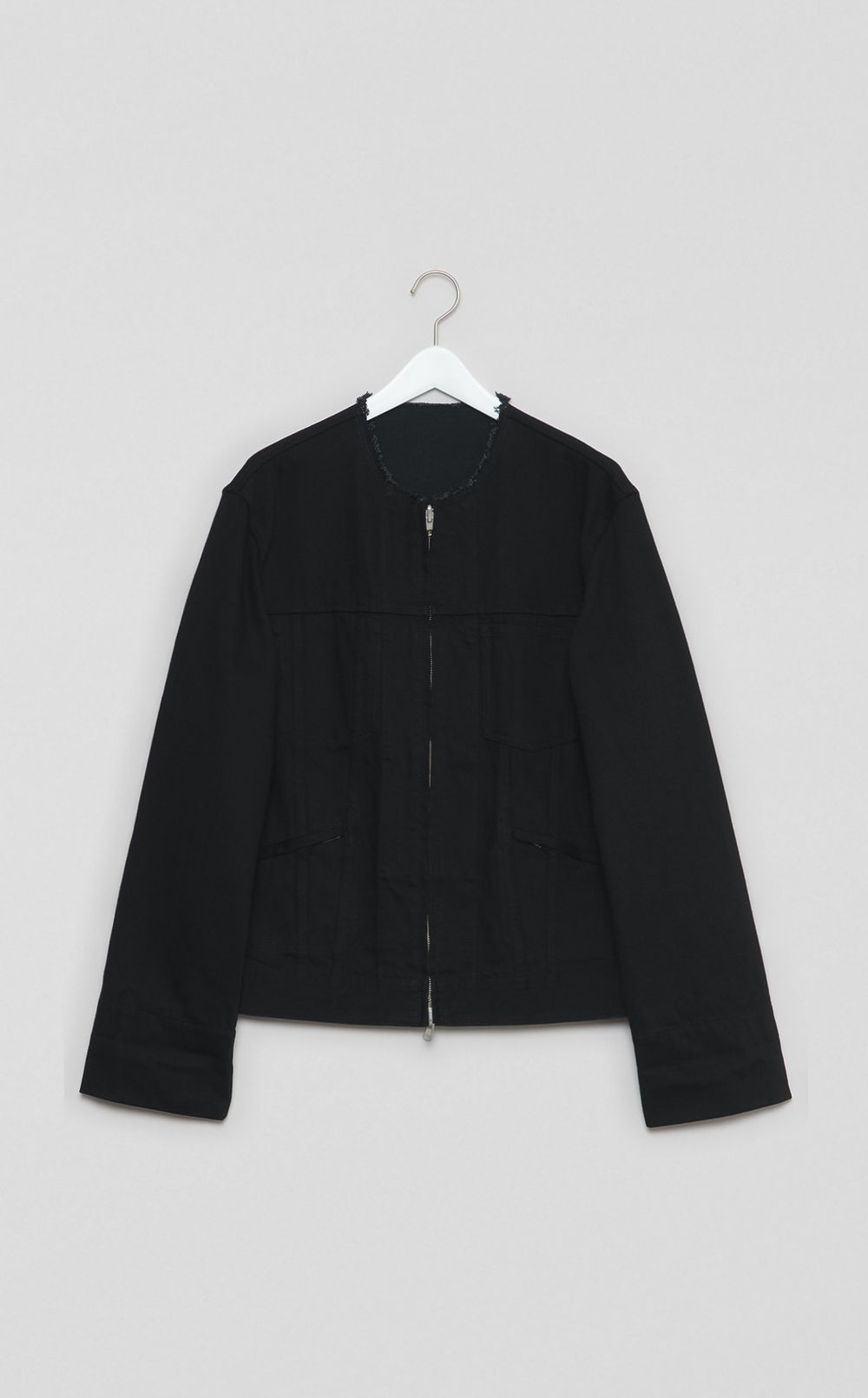 デニムリバーシブルブルゾン