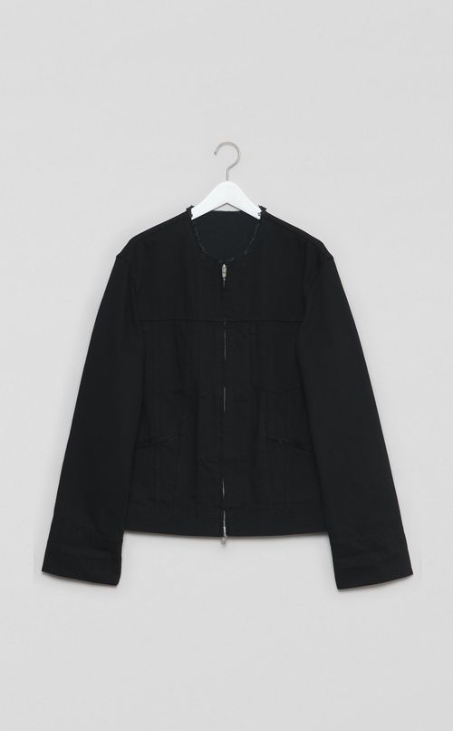 デニムリバーシブルブルゾン