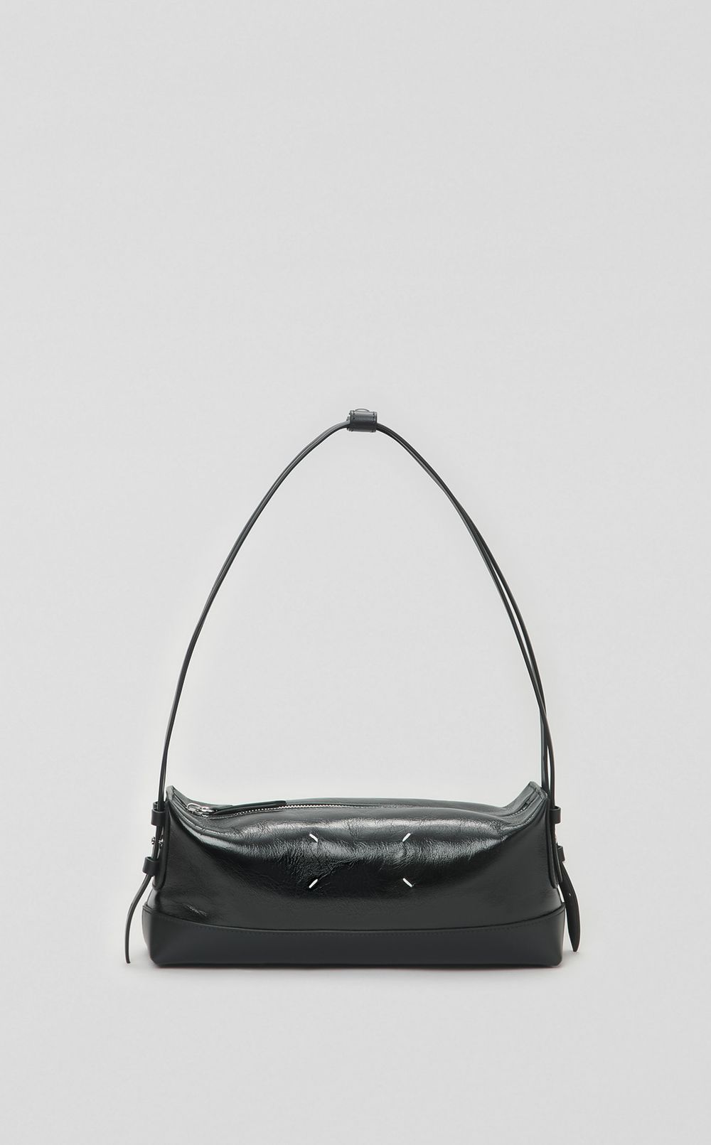 レザースクエアミニショルダーバッグ