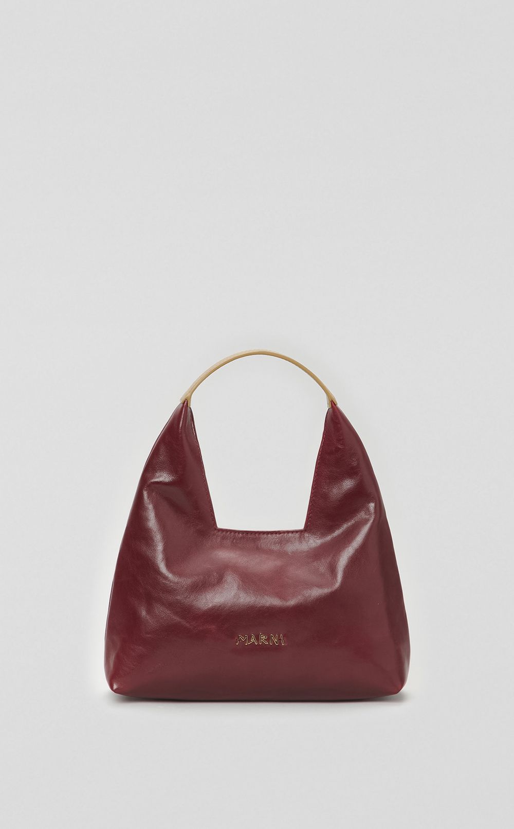 トップハンドルレザーミニバッグ