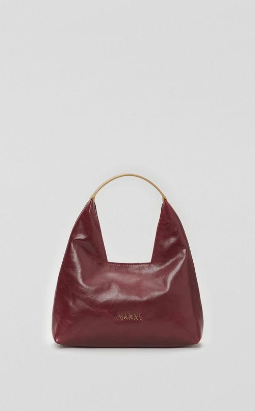 トップハンドルレザーミニバッグ