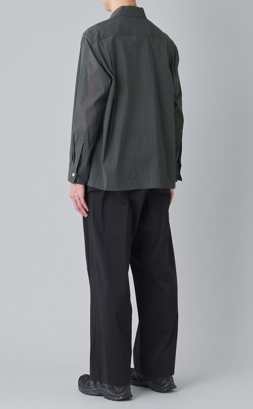 ナイロンサードディテールシャツ