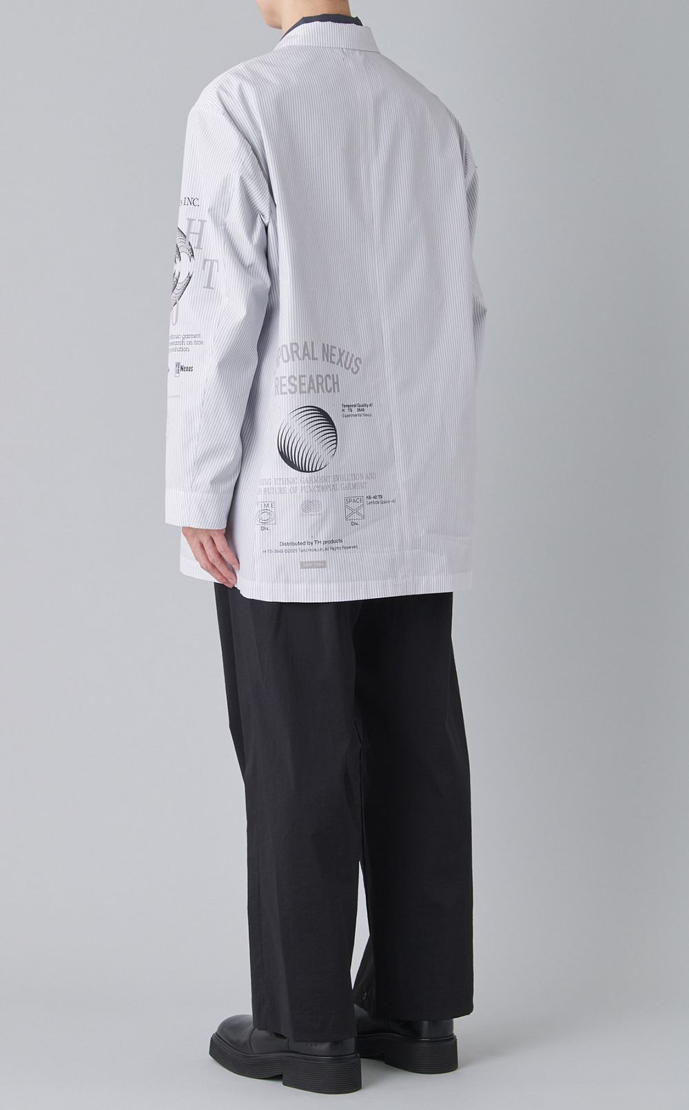 グラフィックオーバーサイズジャケット