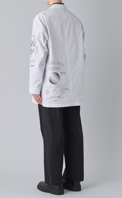 グラフィックオーバーサイズジャケット