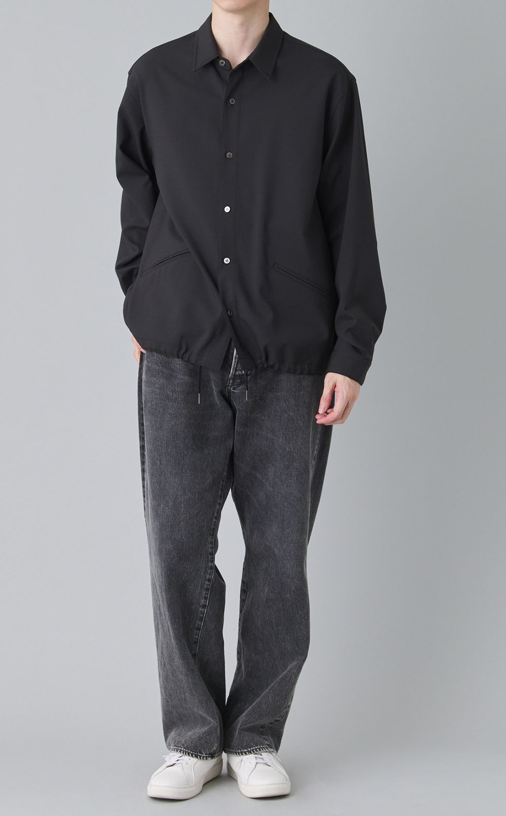 トロピカルウールコーチジャケット